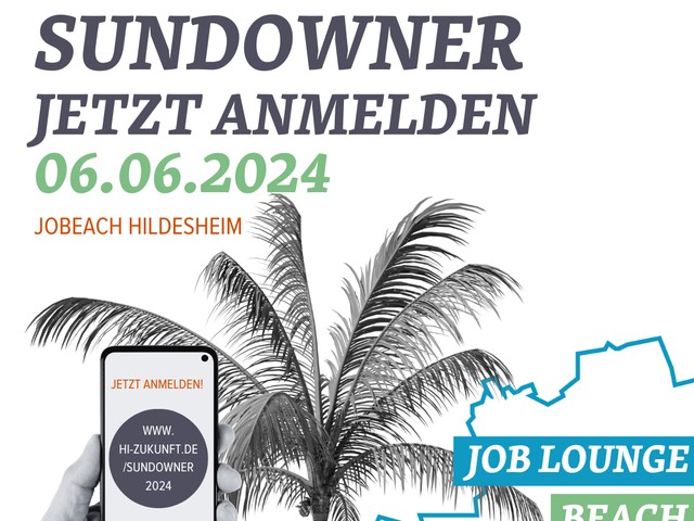 Sundowner 2024 – Job-Lounge am JoBeach – Finde Deinen Traumjob!