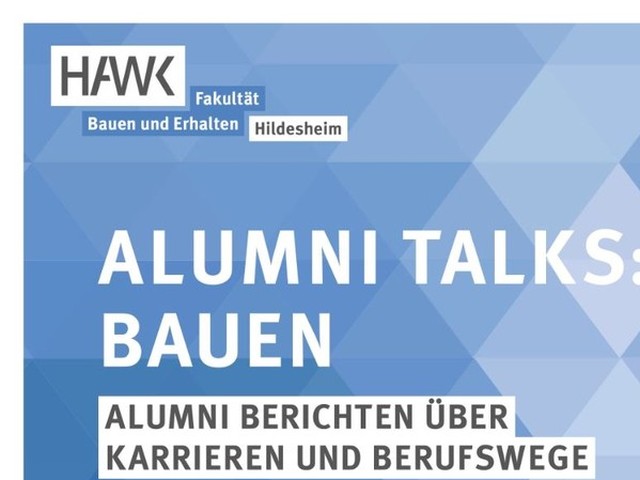 Alumni Talks: Bauen