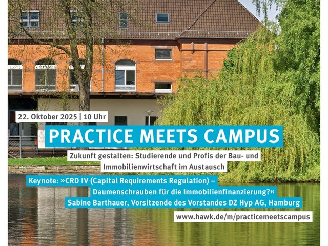 Practice meets Campus am 22.10.2025 an der HAWK in Holzminden