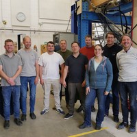 ... und einen Besuch im "neuen" Labor für Holztechnik (LHT)
