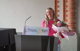 Deutschlandstipendiatin Yevheniia Ryhal erhält DAAD Preis 2025