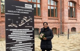 Stipendium trifft Persönlichkeit: Die Professorin Prof. Dr. Shiney