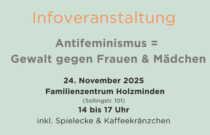 Internationaler Tag gegen Gewalt an Frauen am 24.11.2025